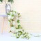 2 Pcs White Cherry Blossom Artificial Flower Garland – 7.2 ft Silk Hanging Vines for Home & Wedding Décor